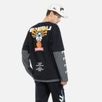 Футболка мужская черная Evisu, черный - фото 4