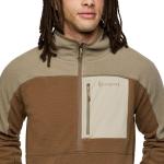 Куртка Cotopaxi Abrazo Fleece 1/2-Zip Cotopaxi, Stone/Dune - фото 3