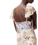 Платье AllSaints Lala Dress, Origin Ditsy Brown - фото 4