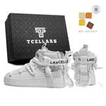Кроссовки TCELLARS Skateboarding Shoes Unisex Mid-top, белый - фото 8