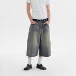 Джинсовые шорты унисекс Crying Center, синий - фото 3