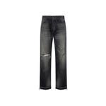 Джинсы мужские черные Celine, черный - фото