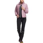 Пуховик женский розовый Adidas - фото 4