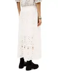 Вышитая юбка Бела Ba&Sh, белый - фото 3