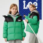 Детская пуховая куртка Lee, зеленый - фото 11
