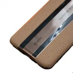 Чехол для телефона Povatine, Black|Plated second variable leather back shell - фото 11