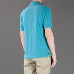 Мужская рубашка поло Burberry, цвет Blue - фото 5