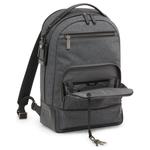 TUMI Полиэстеровый рюкзак мужской темно-угольный - фото 3