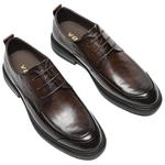 Коричневые дерби VOLO, черные 359V5151D - фото 3