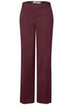 Брюки свободного кроя STREET ONE, бордовый - фото