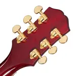 Epiphone Эпифон Alex Lifeson Les Paul Custom Axcess Quilt - Рубин - фото 9