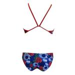 Бикини Turbo Roses&Skulls Thin Strap, синий - фото 2