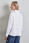 Блузка на пуговицах Street One, белый - фото 6