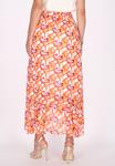 Юбка А-силуэта faina, оранжевый - фото 5