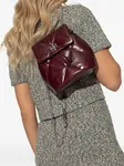 Сумка Quilted leather backpack Tory Burch, фиолетовый - фото 2