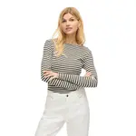 Лонгслив Vila Rika, черный - фото