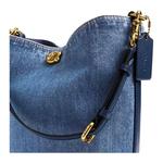 COACH Джинсовая сумка-ведро - фото 5