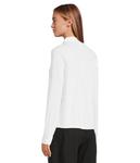 Рубашка Eileen Fisher Classic Collar Shirt, White 8 - фото 3