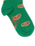 Носки с принтом E.T. Mini Rodini, зеленый - фото 3