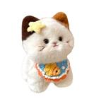 Милые плюшевые куклы триколор котята высота 22см GEWEILA - фото 9