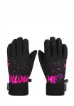Перчатки беатрикс Reusch, Black Pink Glo - фото 2
