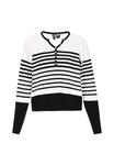Джемпер DreiMaster Jumper, Offwhite Black/Off-White - фото 5