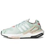 Кроссовки оригинальные дневные джоггеры Adidas, зеленый - фото