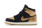 Кроссовки Air Jordan 1 Retro High OG TD, цвет Black Gold - фото 3