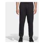 Брюки neo essentials linear tapered logo knit long pants black Adidas, черный - фото