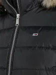 Стеганая куртка Tommy Jeans "TJW BASIC HOODED DOWN JACKET EXT", с капюшоном, с вышивкой логотипа, черный - фото 16