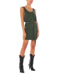 Мини-платье Dsquared1, темно-зелёный - фото 4