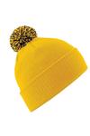 Шапка «Снежная звезда» Beechfield, желтый - фото