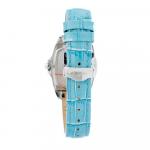 Часы из синей кожи Chronotech - фото 2