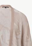 Вязаный кардиган COMMA, Beige/Dark beige - фото 3