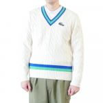 LACOSTE Свитер унисекс белый - фото 4