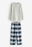 Пижама LONG SLEEVE CHECK 2 PACK Next, синий - фото 2