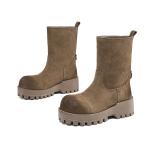 Ботильоны женские коричневый Eblan - фото 2