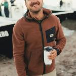 Куртка Free Range с капюшоном Howler Brothers, коричневый - фото 3