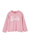 Топ Vertbaudet WENDBARE PAILLETTEN BARBIE, Bonbon Rosa/Light Pink - фото