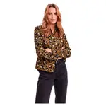 Рубашка с длинным рукавом Vero Moda Isa, коричневый - фото