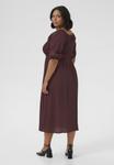 Платье Kaffe Curve LISANA , Fudge/Bordeaux - фото 3