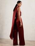 Комбинезон Farah Cape Back Reiss, Dark Red - фото 4