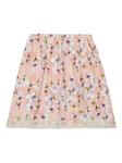 Marni Kids юбка с цветочным принтом, розовый - фото