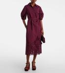 Хлопковое платье-рубашка Erdem, Nightshade - фото 2