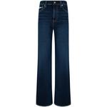 Calvin Klein Джинсы женские темно-синие - фото