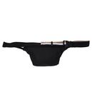 Сумка мужская Boss поясная, черный - фото 4