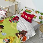 Наволочка свинки Mr. Fox, мультколор - фото 2