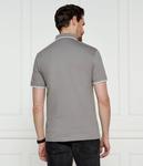 Поло Boss Orange Passertip Slim Fit, серый - фото 3