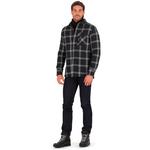 Мужская фланелевая рубашка Rossignol, Black - фото 5