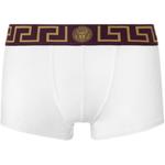 Грека бордер растянутые боксеры VERSACE, белый - фото